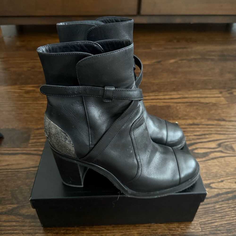 Chanel Shield Boots Size 40.5